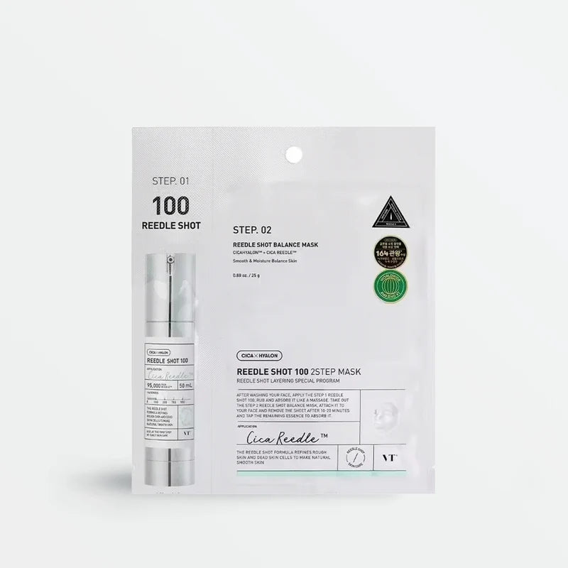 VT Cosmetics - Reedle Shot 100 2-Step Mask - 1pc