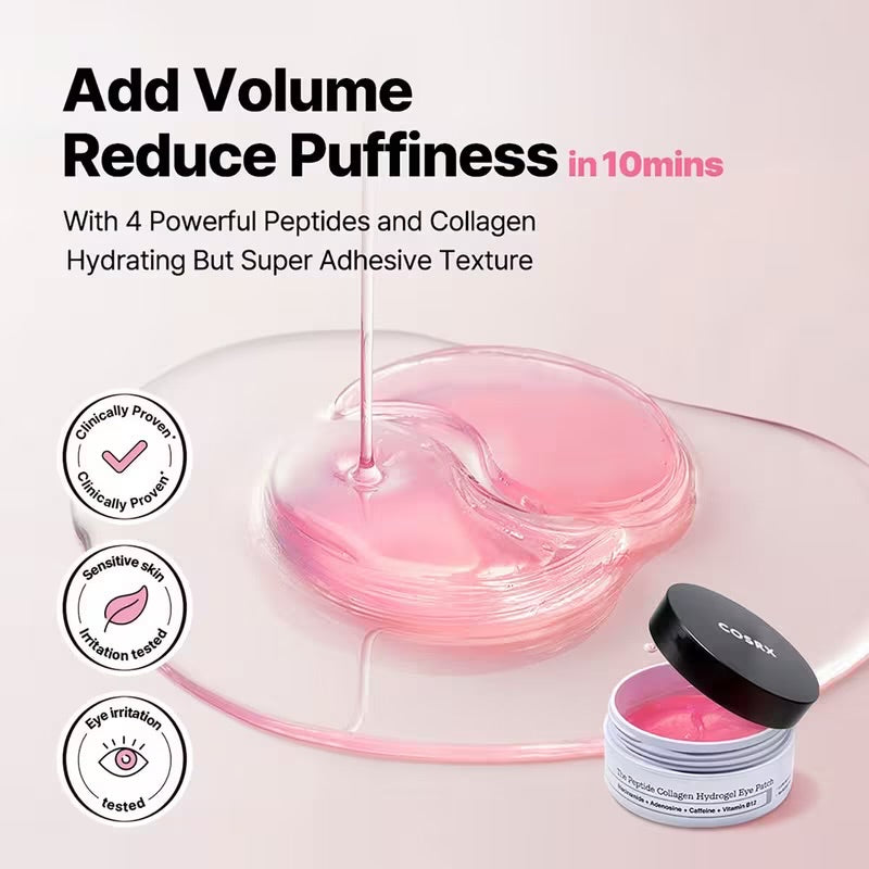 COSRX - The Peptide Collagen Hydrogel Eye Patches (60 patches)