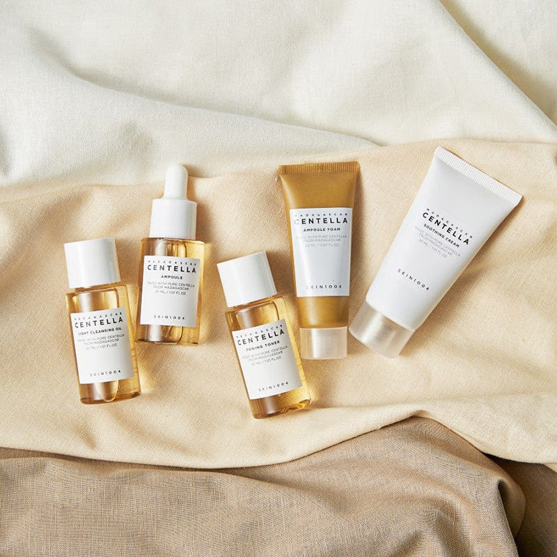 Skin1004 Madagascar Centella 5 Piece Travel Kit