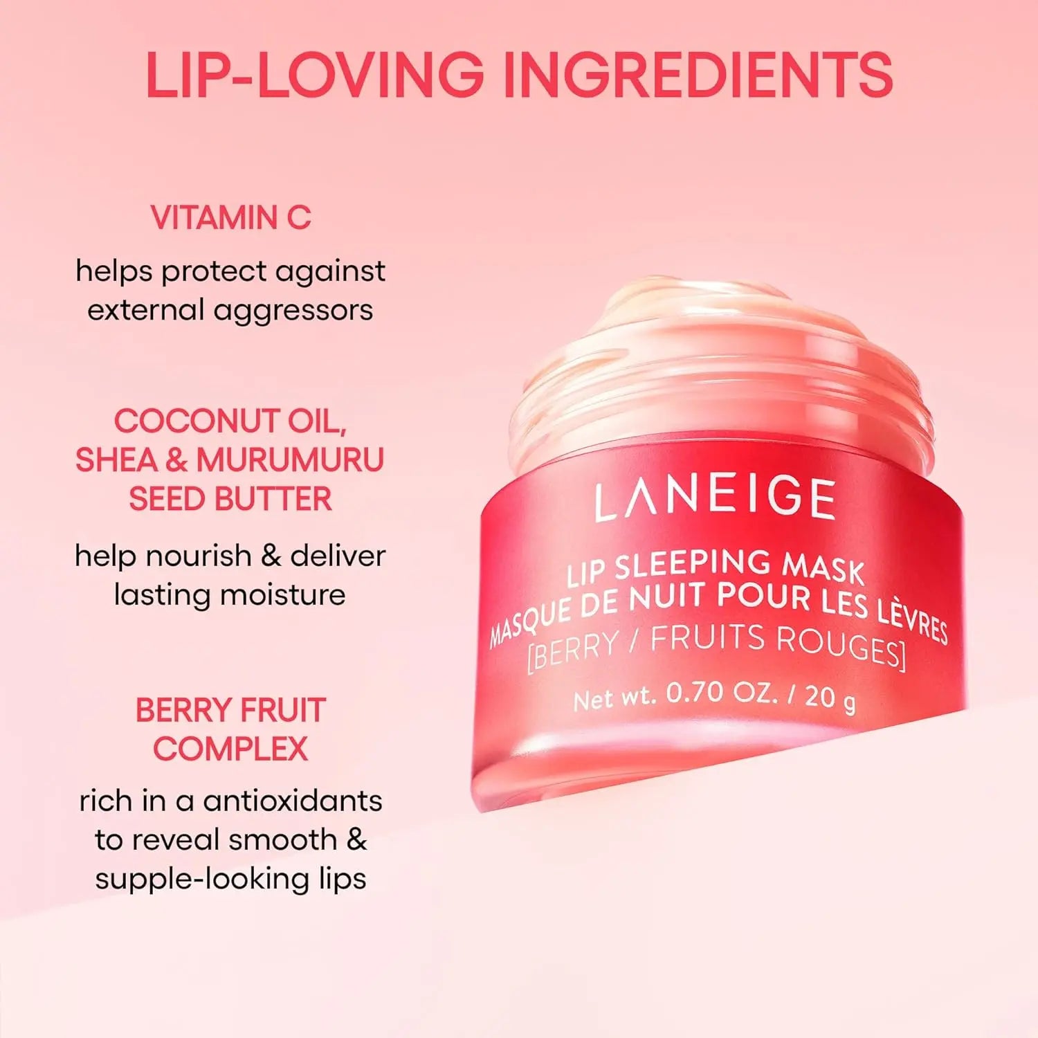 Laneige Lip Sleeping Mask Berry - 20g