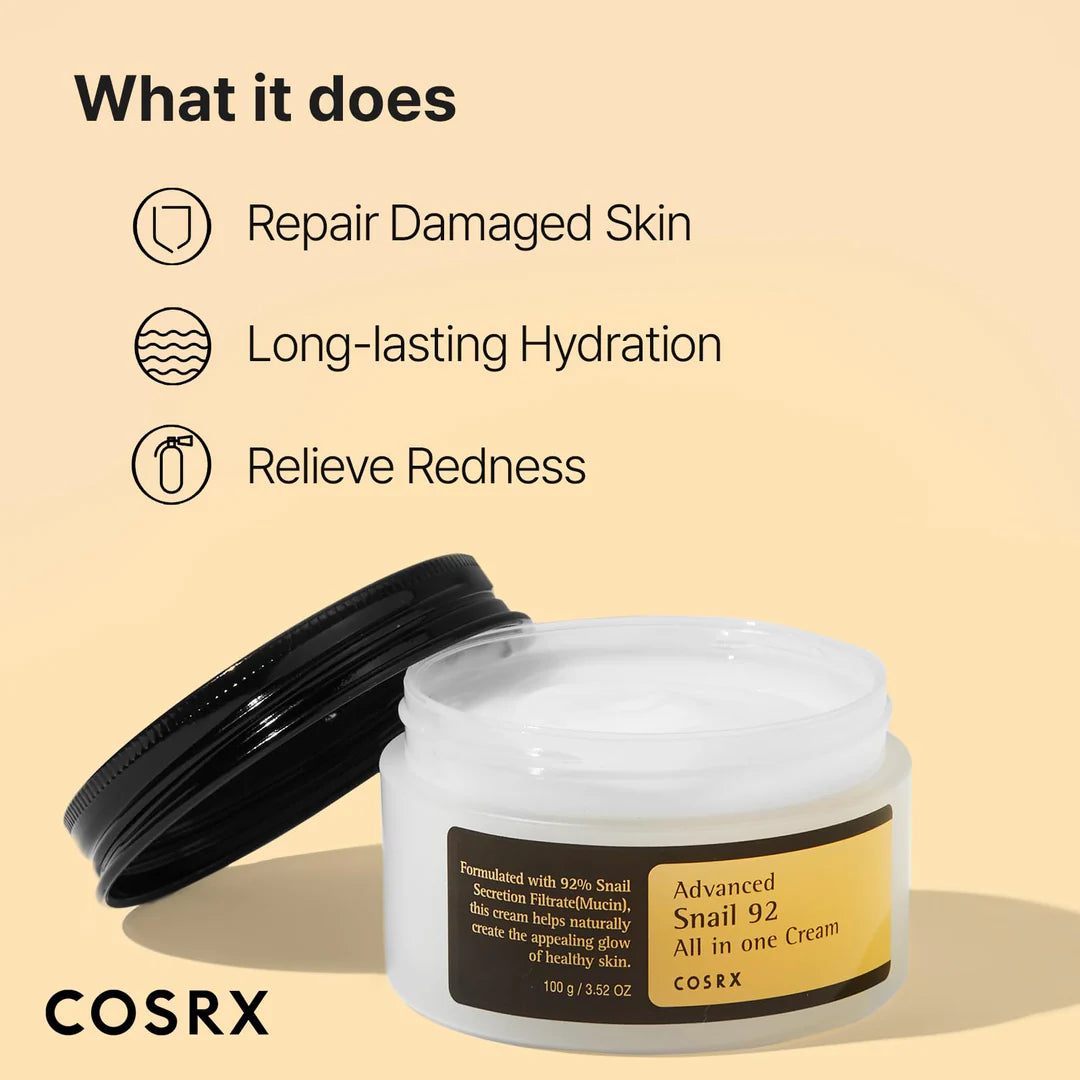 Cosrx Advanced Snail 92 All In One Cream - 100g