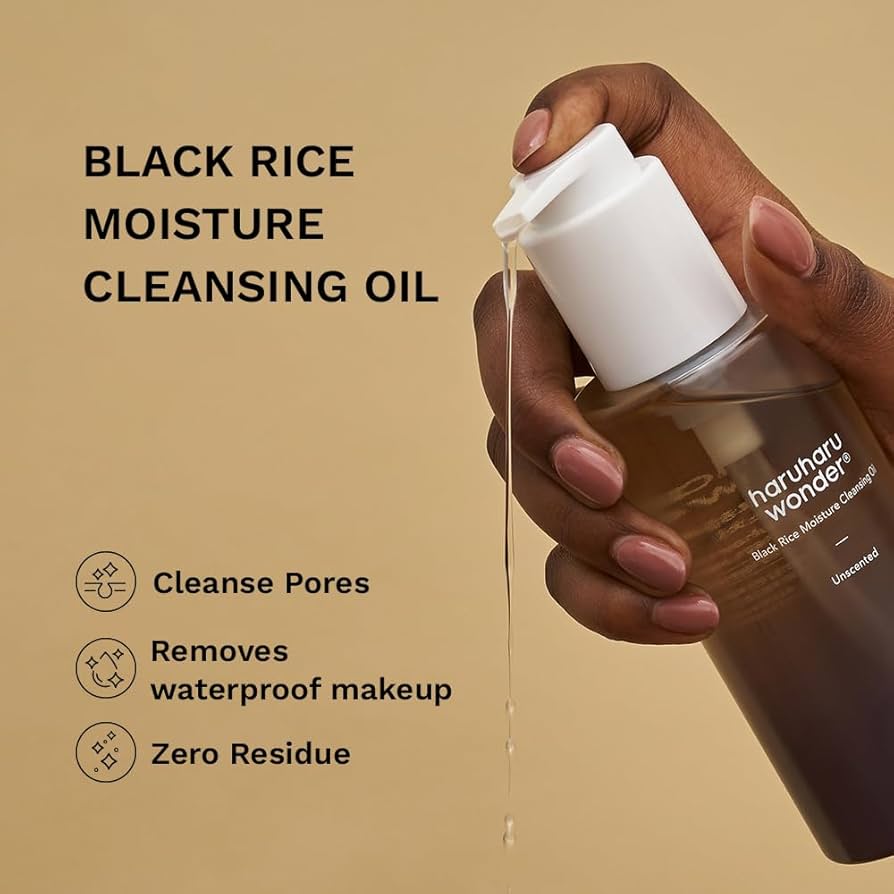 Haruharu Wonder Black Rice Deep Cleansing Oil - 150 Ml