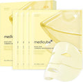 Medicube Kojic Acid Turmeric Brightening Gold Jelly Gel Mask Overnight Face (4pc)