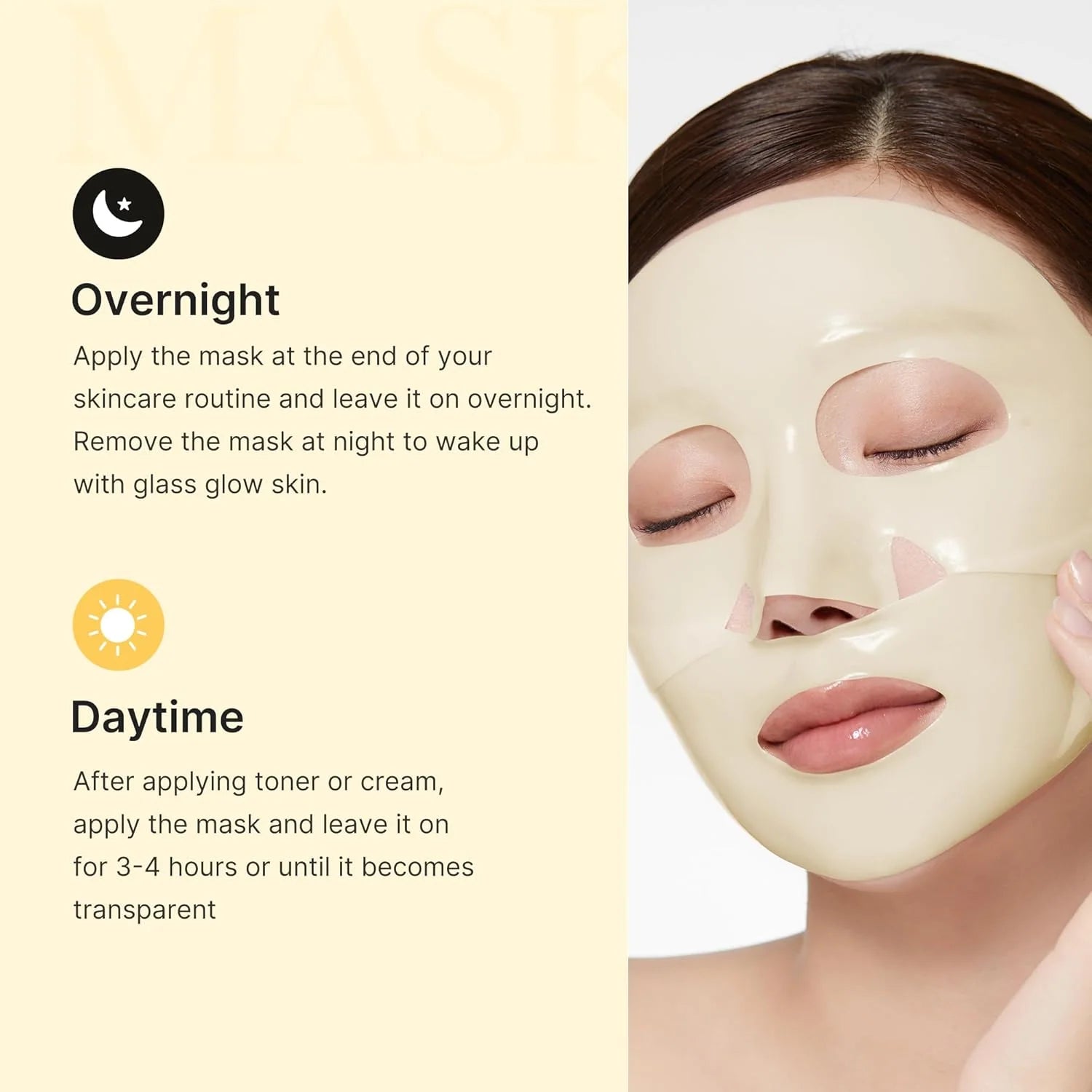 Medicube Kojic Acid Turmeric Brightening Gold Jelly Gel Mask Overnight Face (4pc)