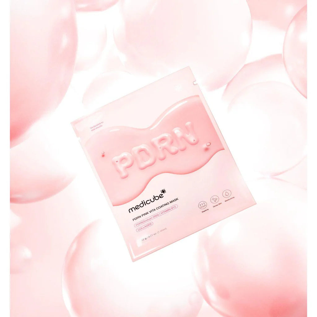 Medicube Pdrn Pink Vita Coating Mask (1pc)