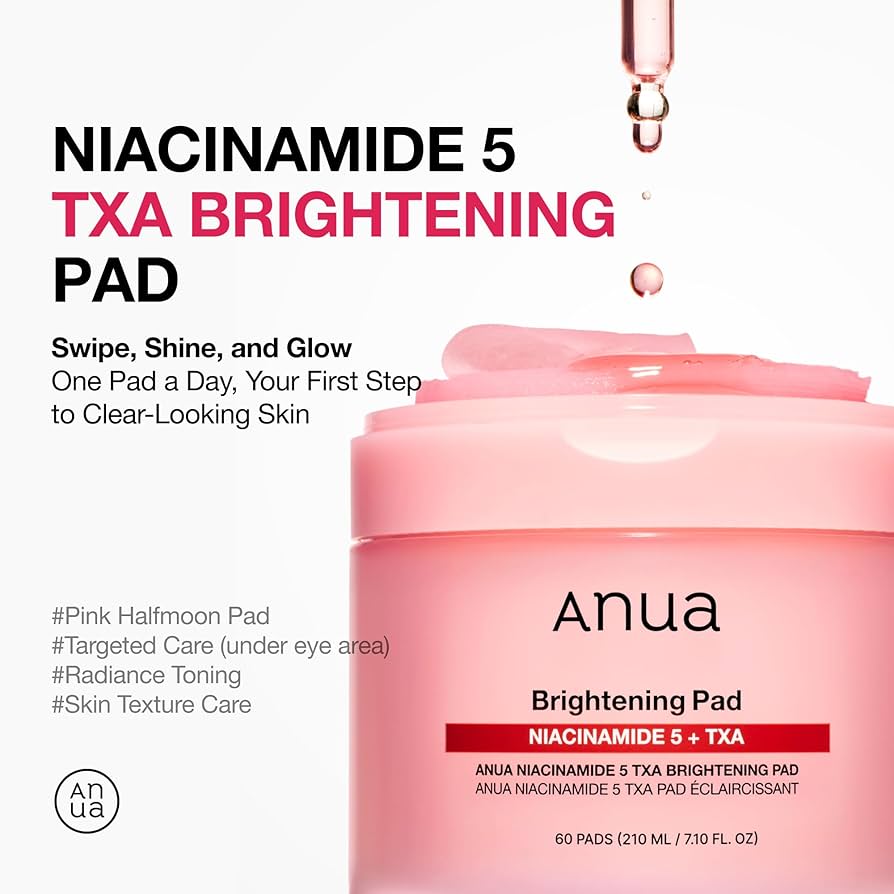 Anua Niacinamide 5 TXA Brightening Pad - 210ml (60 Pads)