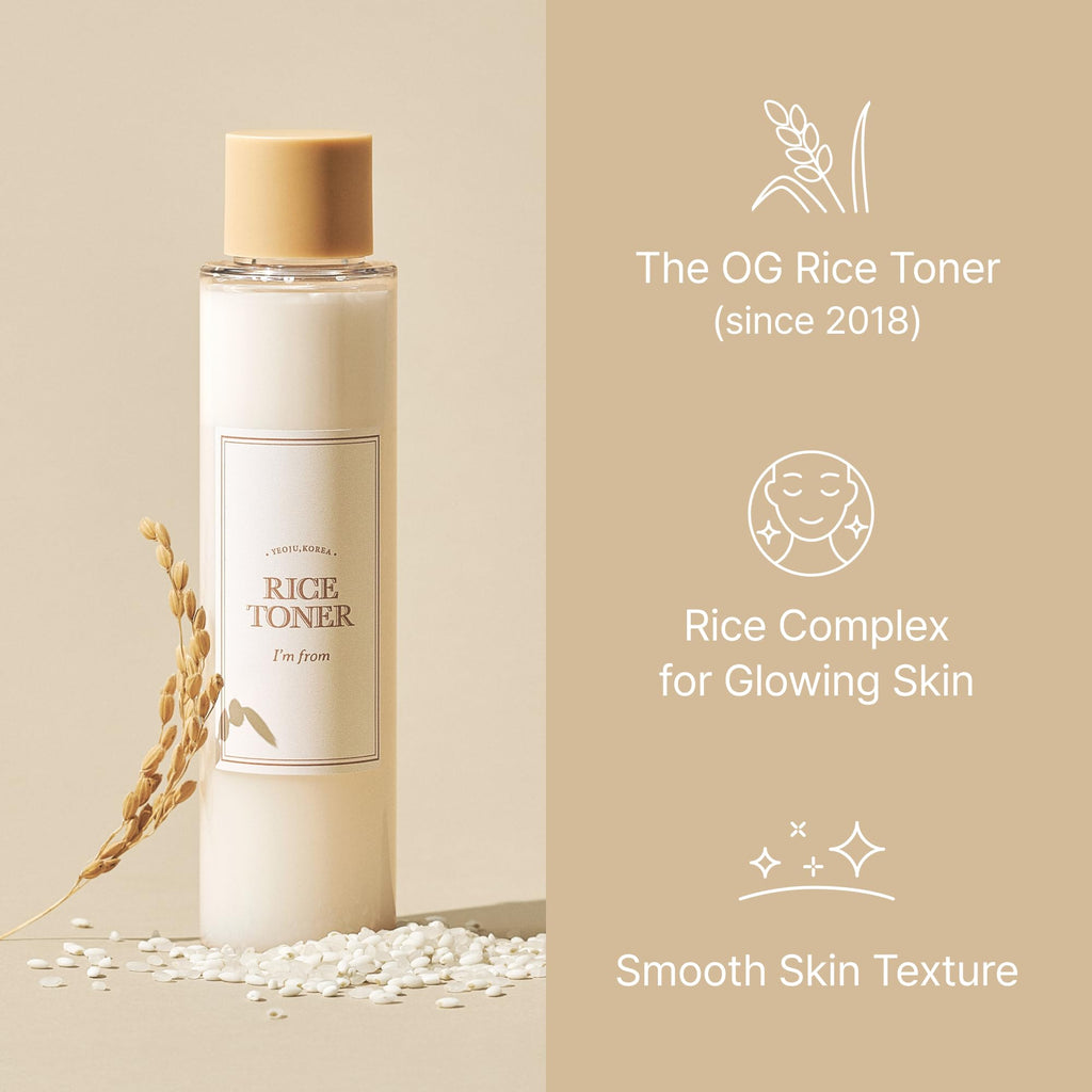 I'M From Rice Toner, Mugwort Essence, Fig Boosting Essence - 30ml (mini)