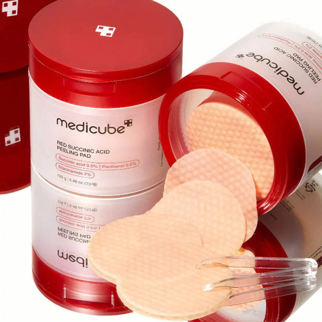 Medicube Red Succinic Acid Peeling Pad (70 Pads)