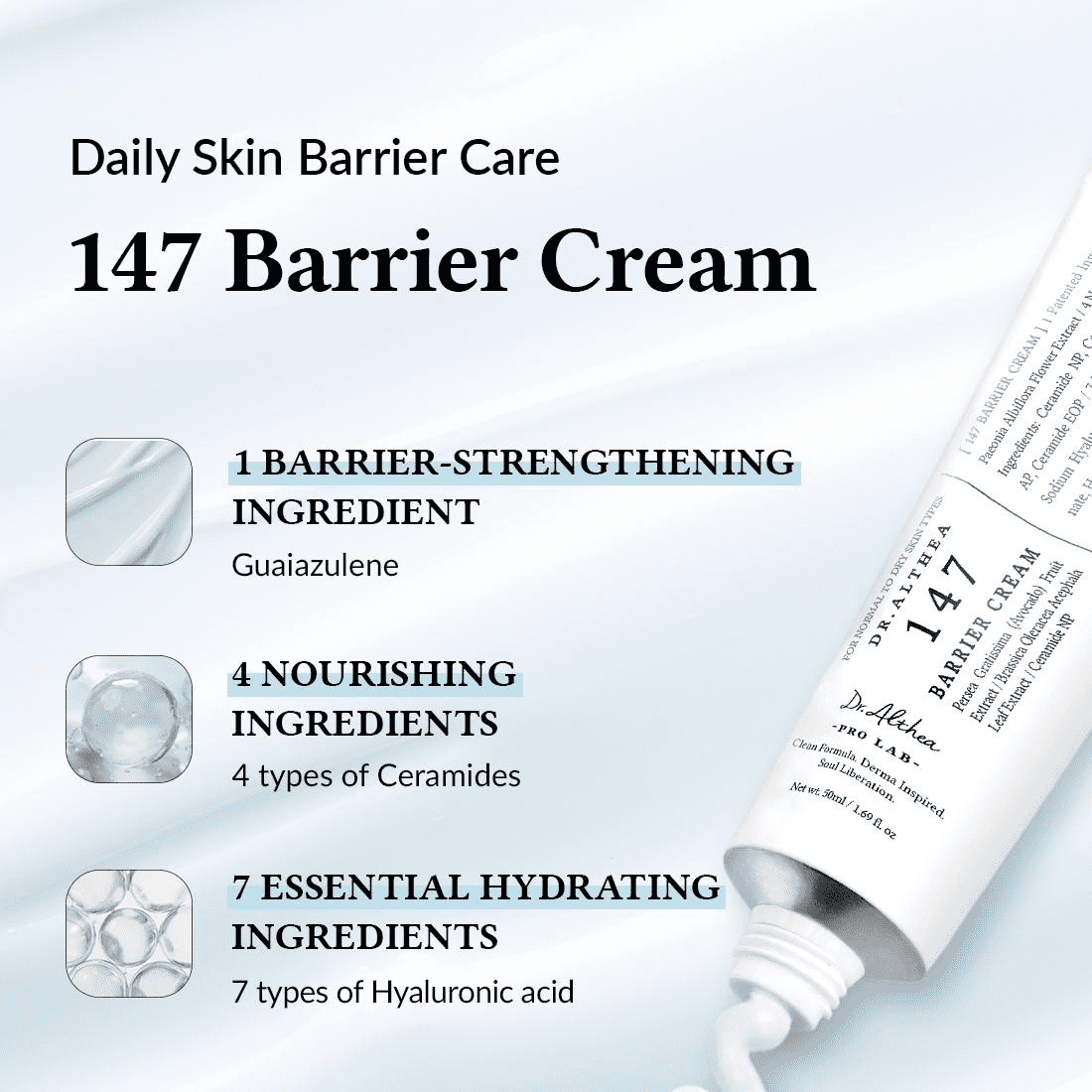 Dr Althea 147 Barrier Cream Blue - 50ml