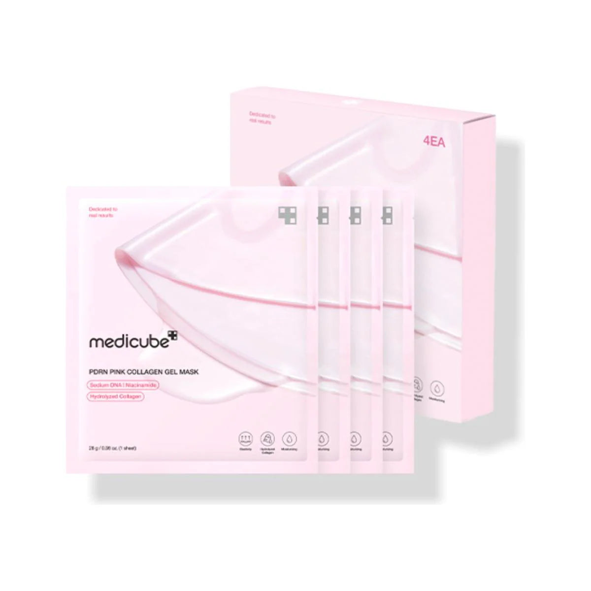 Medicube PDRN Pink Collagen Gel Mask (4pc)