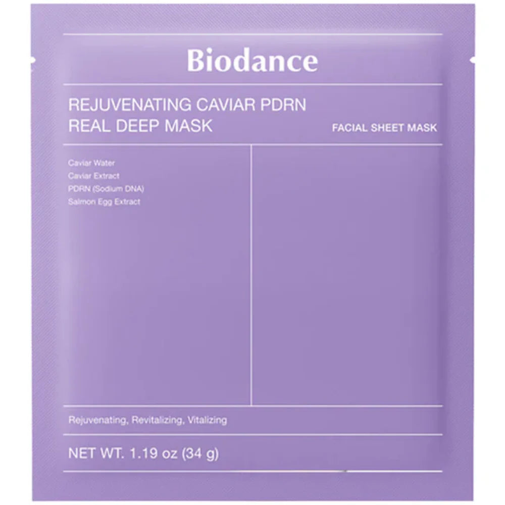 Biodance Rejuvenating Caviar Pdrn Real Deep Mask (4pc)