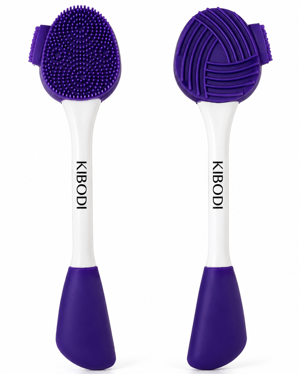 Kibodi 4-1 jelly Brush for Deep Pore Cleansing, Face Mask Application & Gentle Face Massage | Kbeauty Skincare Tool | 1 Piece