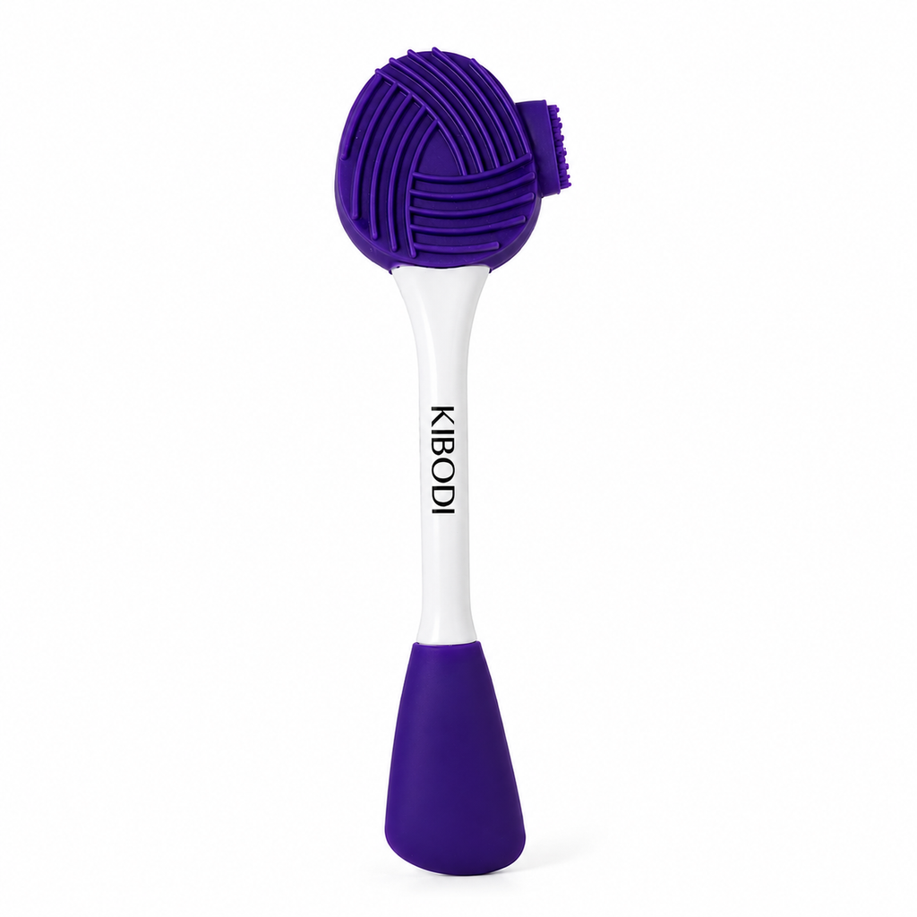 Kibodi 4-1 jelly Brush for Deep Pore Cleansing, Face Mask Application & Gentle Face Massage | Kbeauty Skincare Tool | 1 Piece