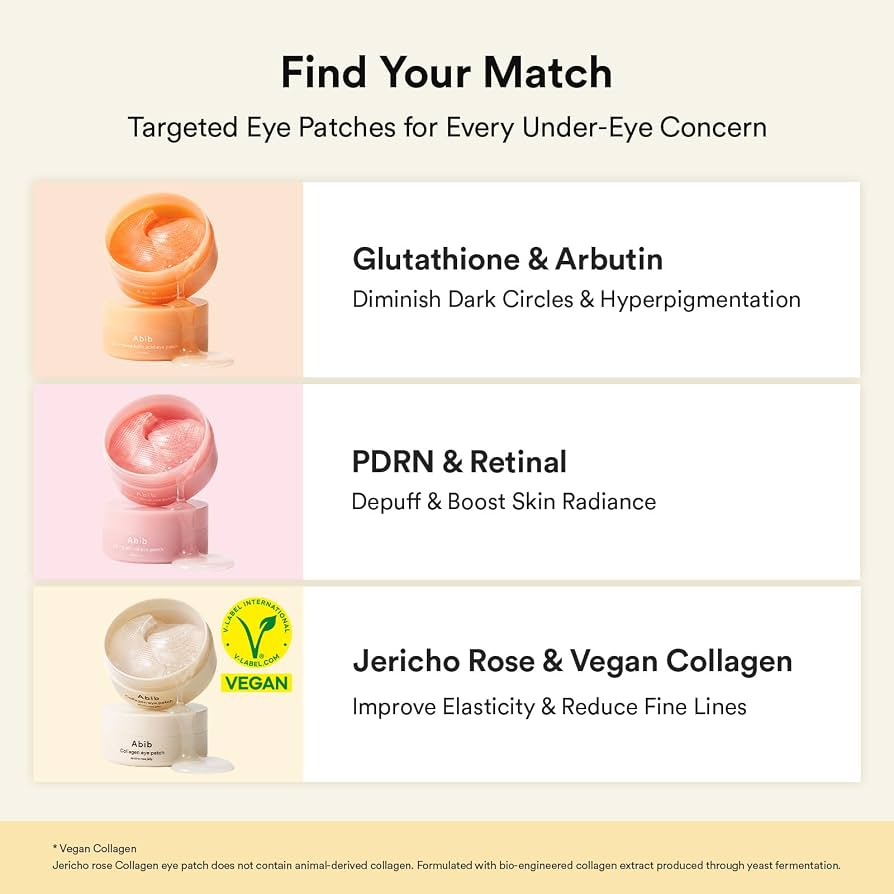 Abib Collagen Eye Patch Jericho Rose Jelly (60)