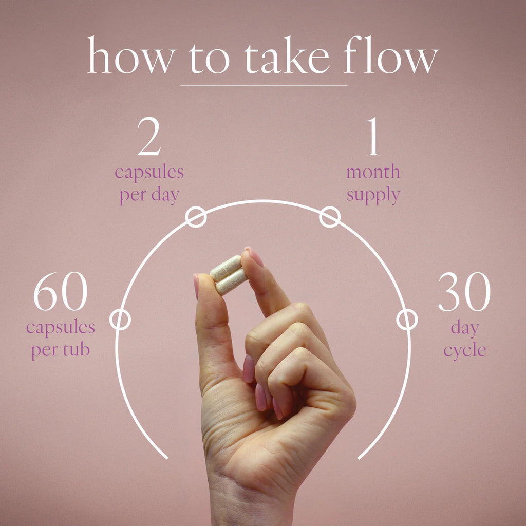 Soov Flow Cycle Support Supplement - 60 Vegan Capsules